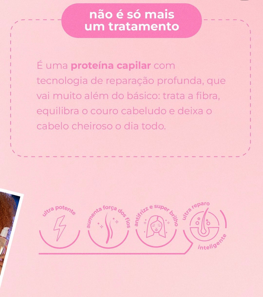 WePink My Hair Ultra Repair – Proteína Capilar 230 ml 💗✨