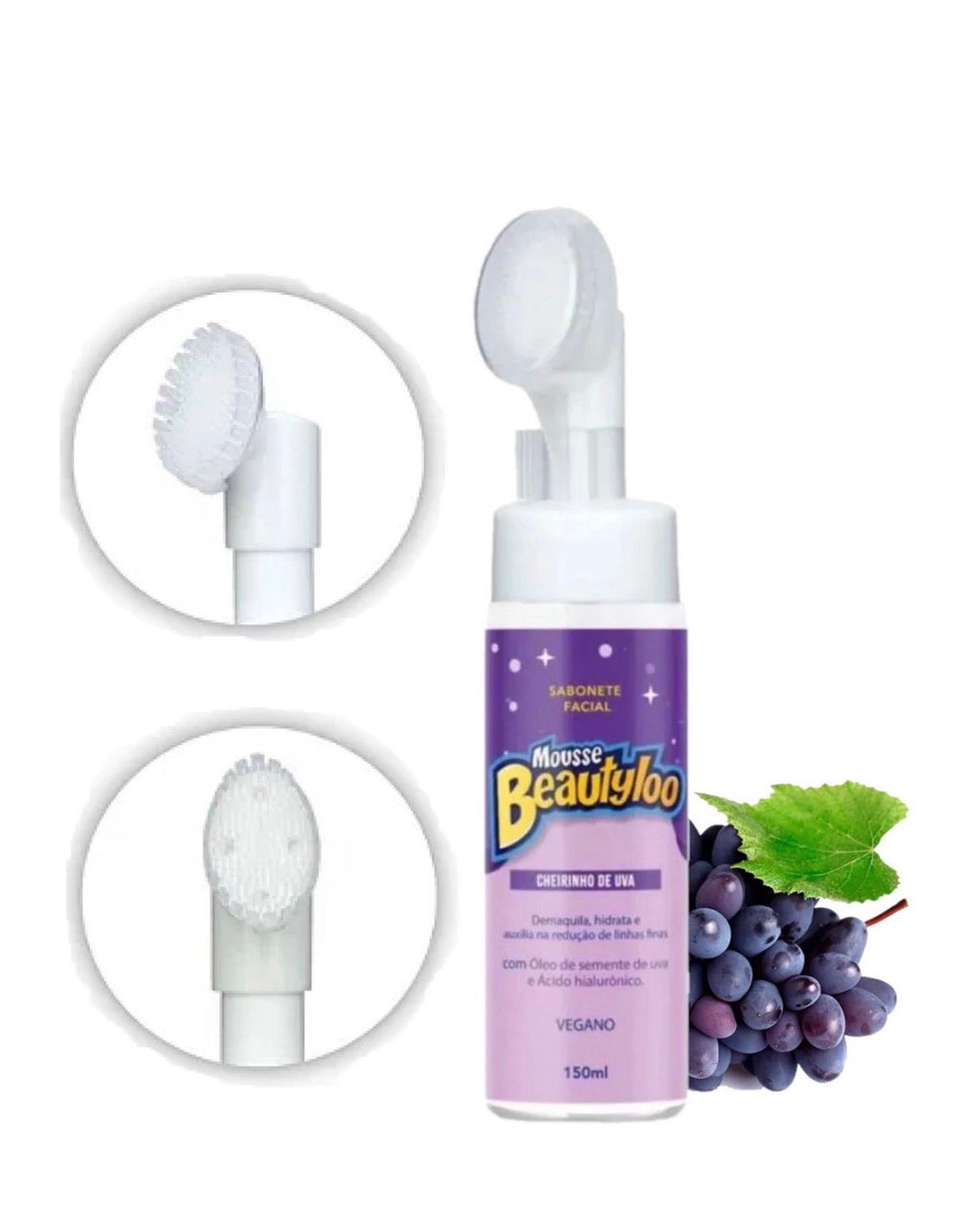 Mousse de Limpeza Facial Tutti-Frutti 150ml — Beautyloo