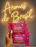 Lenço Demaquilante Lovely com Colágeno – 25 unidades 💕✨
