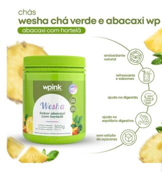 Wesha chá verde e abacaxi-300g
